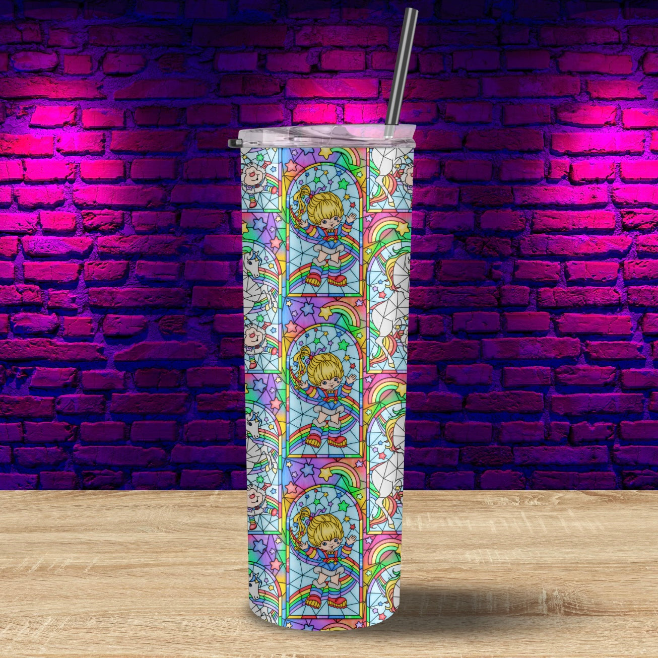 Rainbow Brite Tumbler