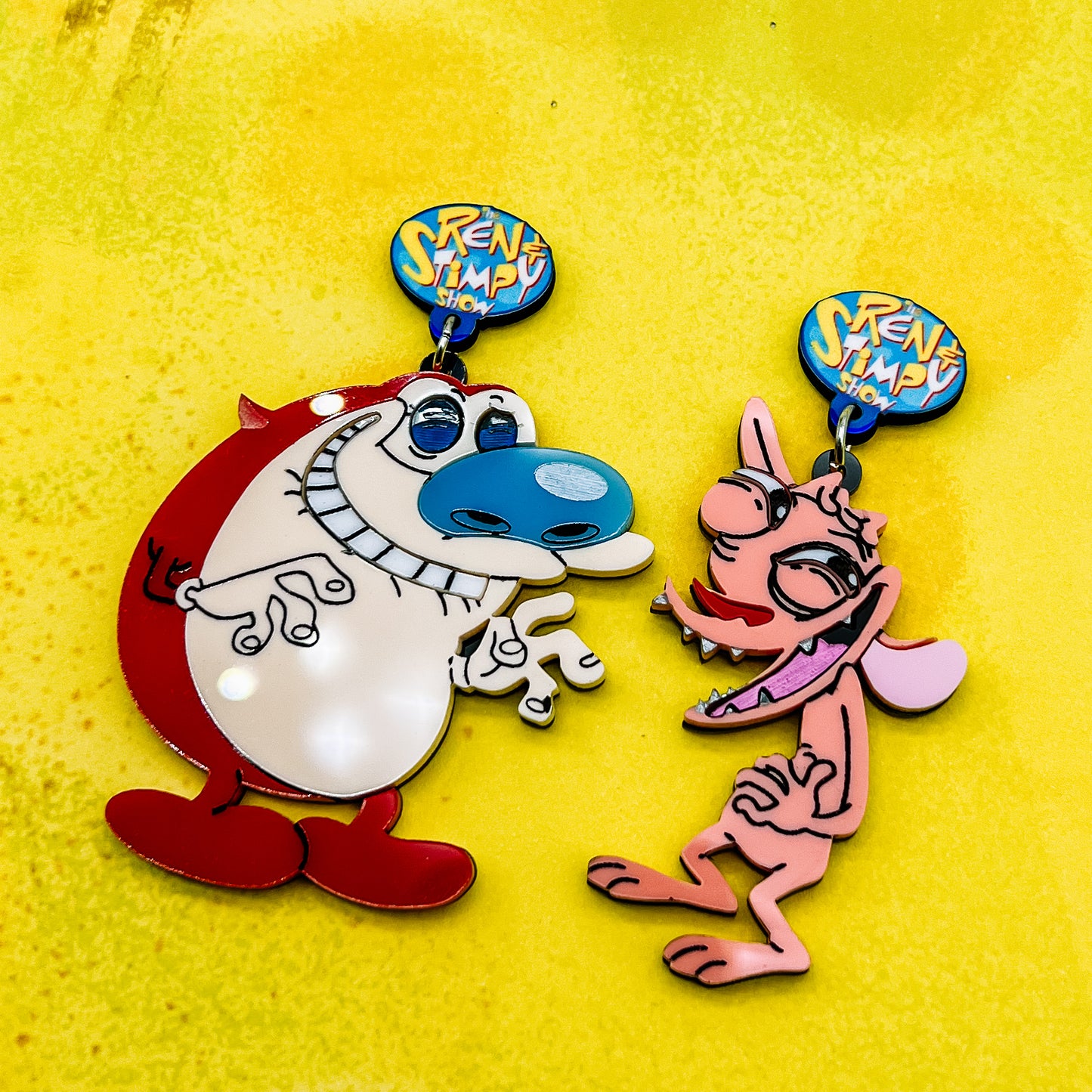 Ren & Stimpy Earrings