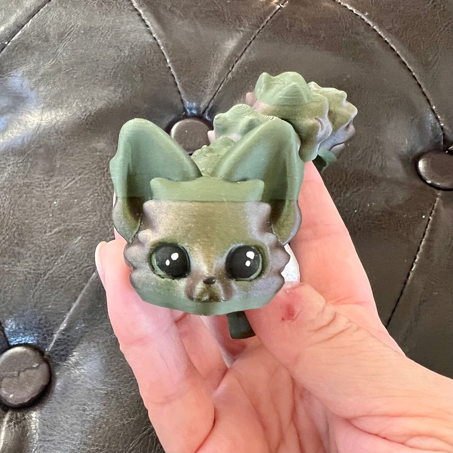 DEC CLEARANCE 3D Printed Green Fox