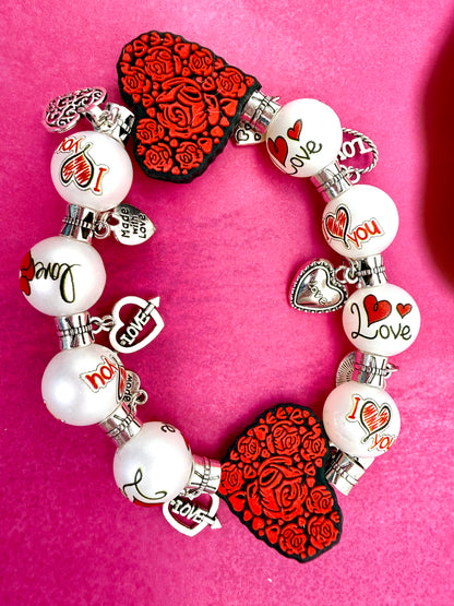 Heart n Flowers Valentine’s Beaded Collection
