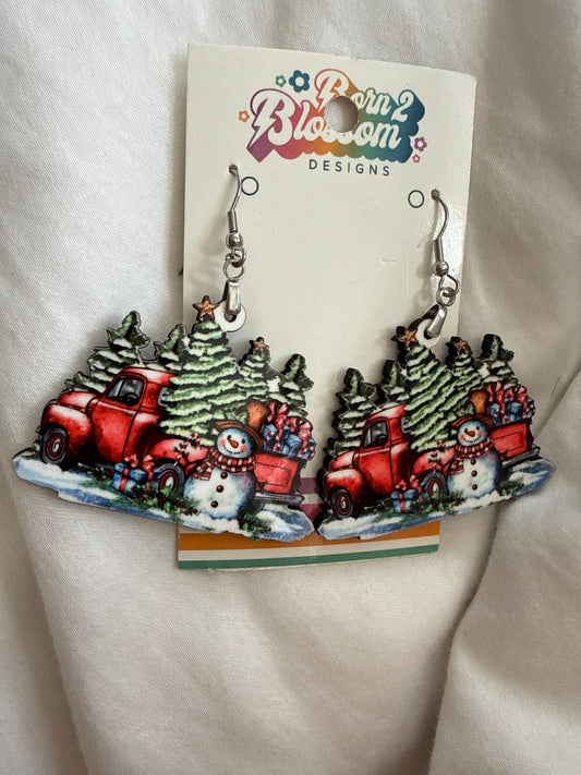 Ok Clearance Christmas Truck Dangles