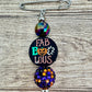 Fall / Halloween Beaded Safety Pin Brooches