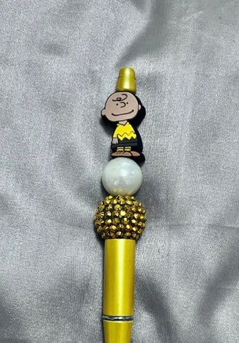 Christmas Cartoon Beaded Pens