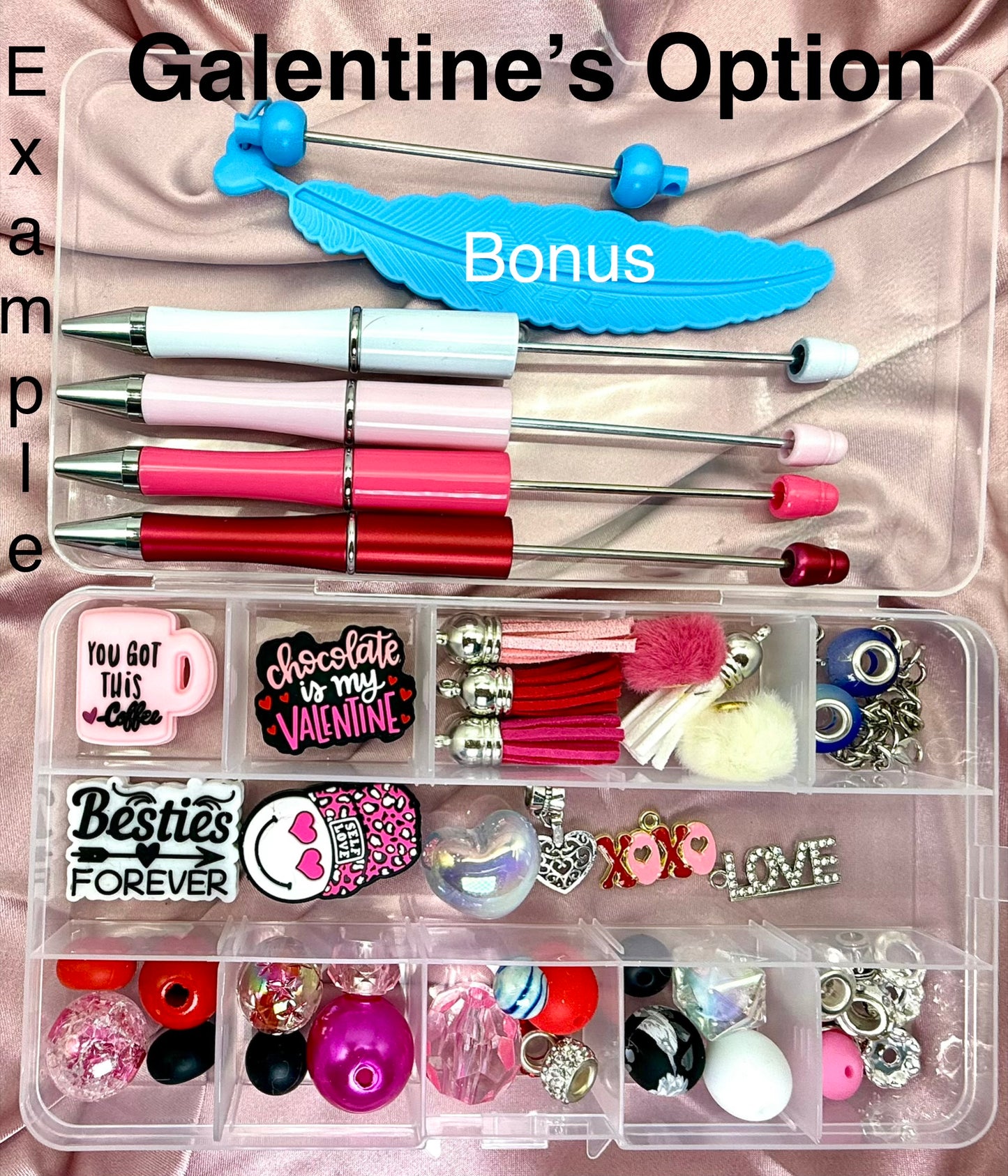 Valentines DIY Beadable Pen Kit