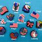 4th of July Beaded Headbands and Jewelry