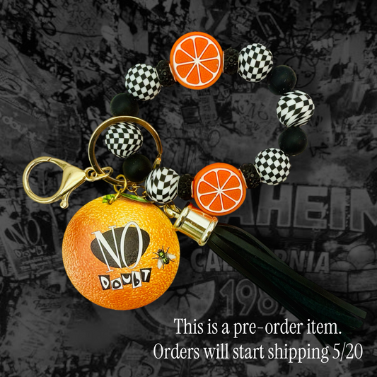 Tragic Kingdom Beaded Wristet