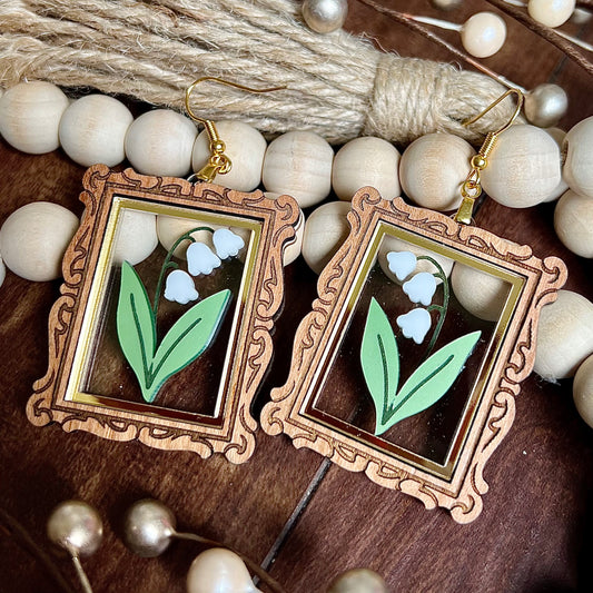 Lily of the Valley Dangles
