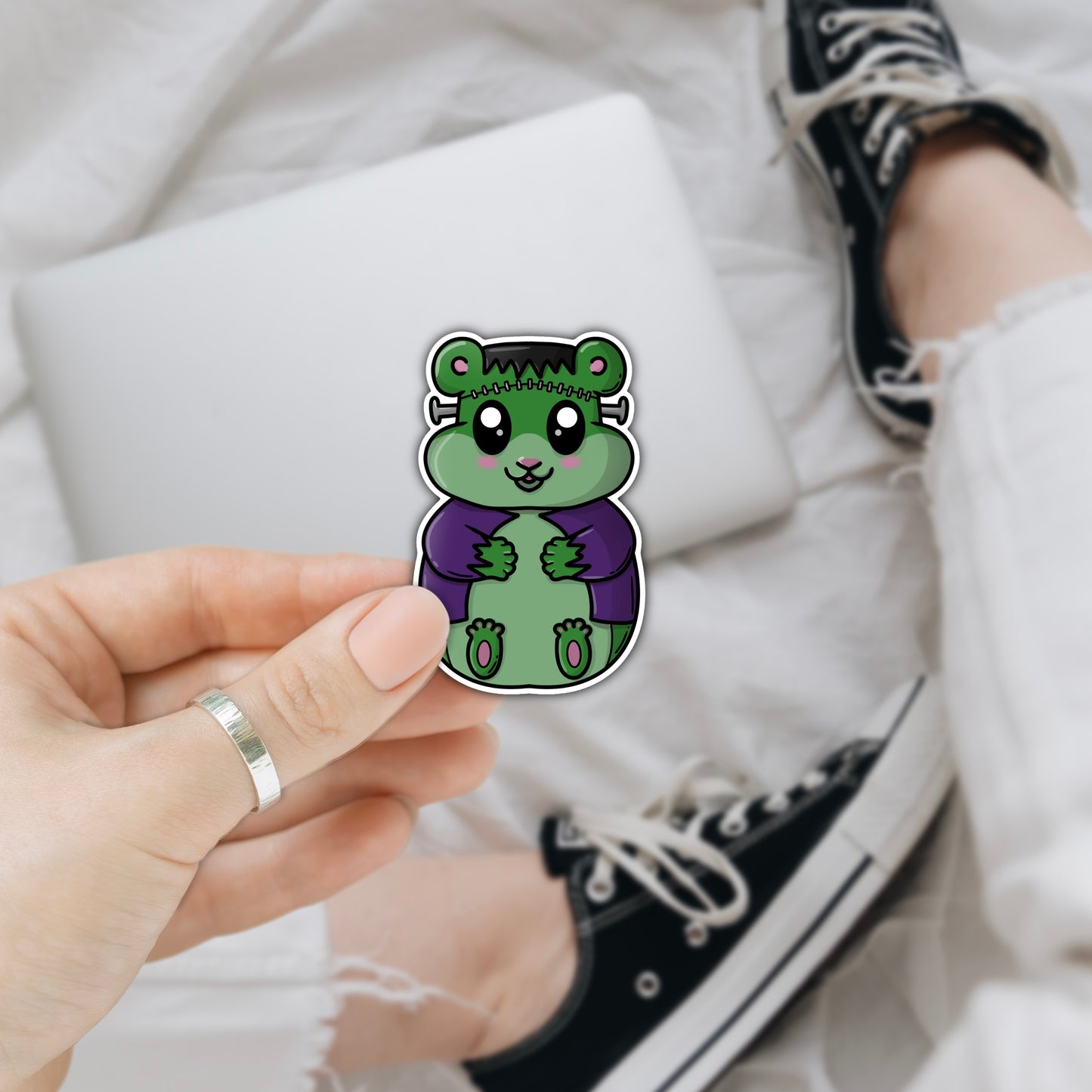 Hamster Monster Vinyl Decals (4 Designs Available)