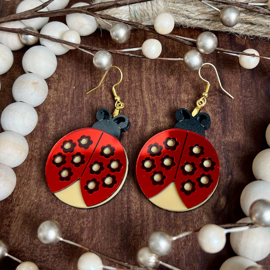 Ladybug Dangles