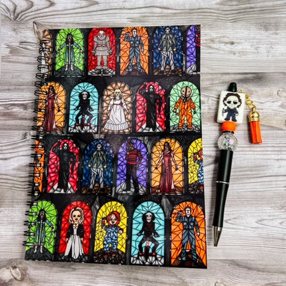 Horror Glass Notebook & Pen Set