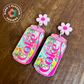 Floral Diet Coke Dangles