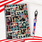 Patriotic Horror Polaroid Notebook & Pen Set