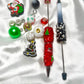 2 Piece Fancy Christmas Pen DIY Beadable Pen Mini Kits