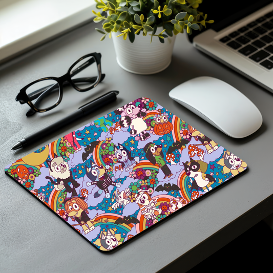 Halloween Heeler Mouse Pad