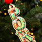 2025 Personalized Gingerbread Letter Ornament