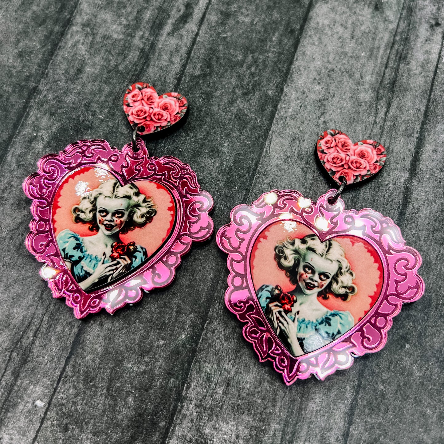 Zombie Valentine Dangles (2 Designs Available!)