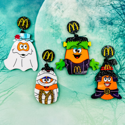 Halloween Nugget Dangles