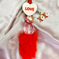 Furry Valentines Conversation Beaded Pens