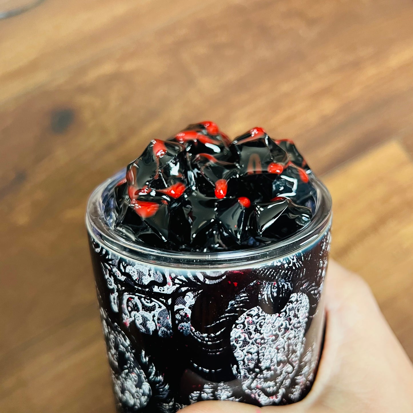 Horror Lace Tumbler