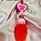 Furry Valentines Conversation Beaded Pens