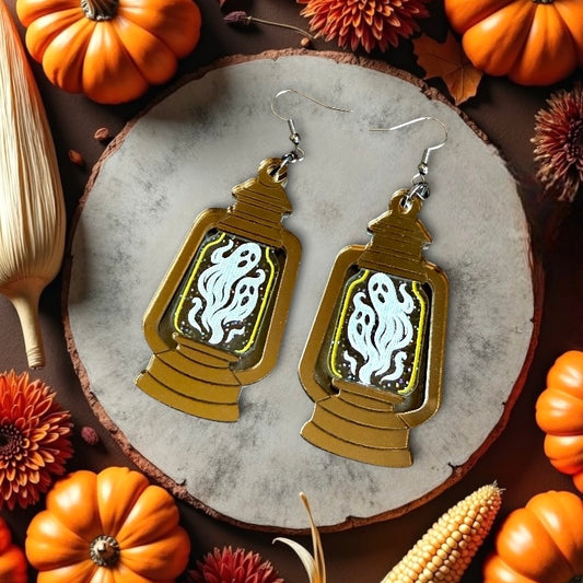 Ghost Lantern Dangles (2 Color Options!)