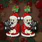 Scaredy Cat Santa Dangles