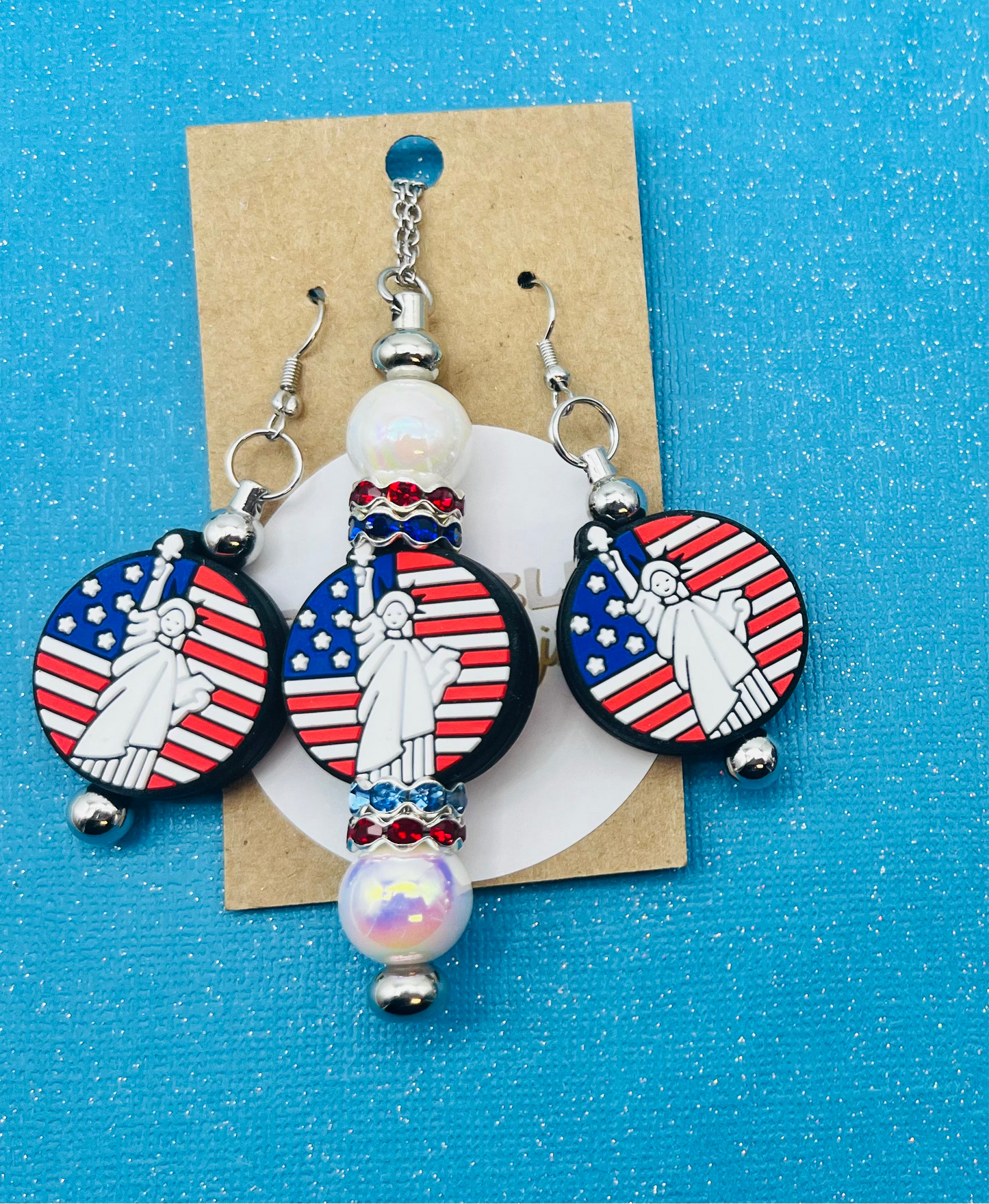 4th of July Beaded Headbands and Jewelry