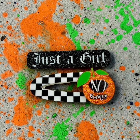 No Doubt Hair Clip Set