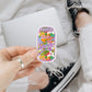 Floral Soda Vinyl Decals (8 Designs Available)