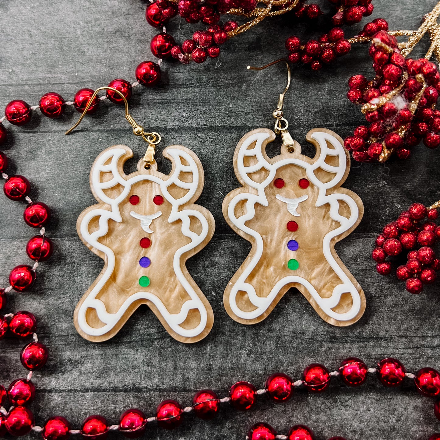 Krampus Cookie Dangles