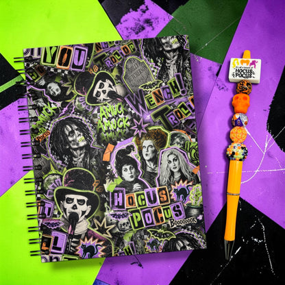 90s Halloween Notebook & Pen Set