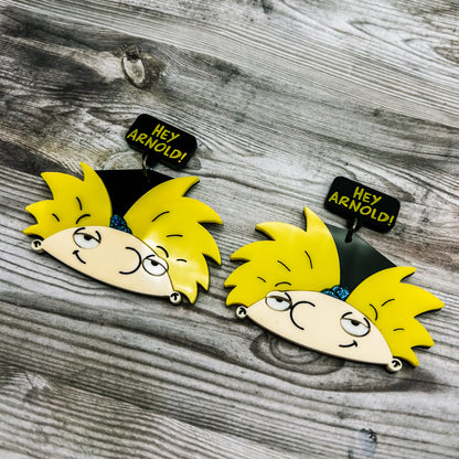 Hey Arnold Earrings