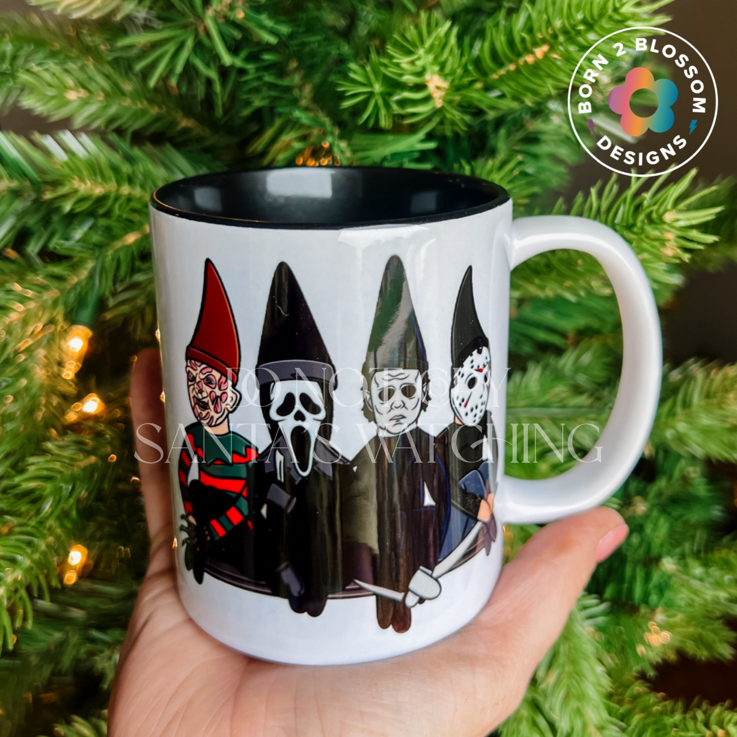 Horror on a Shelf Ceramic Mug (Personalization Available)