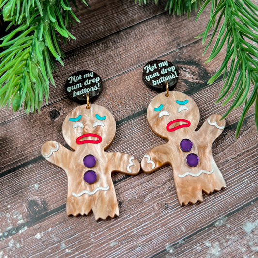 Gingerbread Shrek Dangles