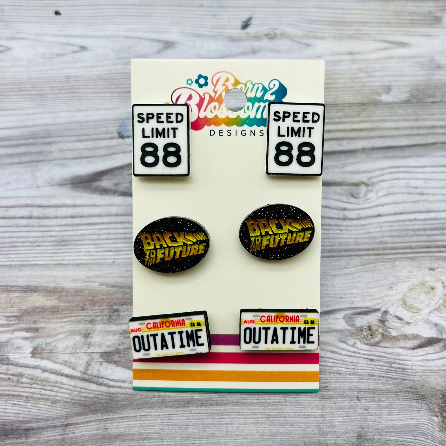 NEW CLEARANCE Back to the Future Stud Set