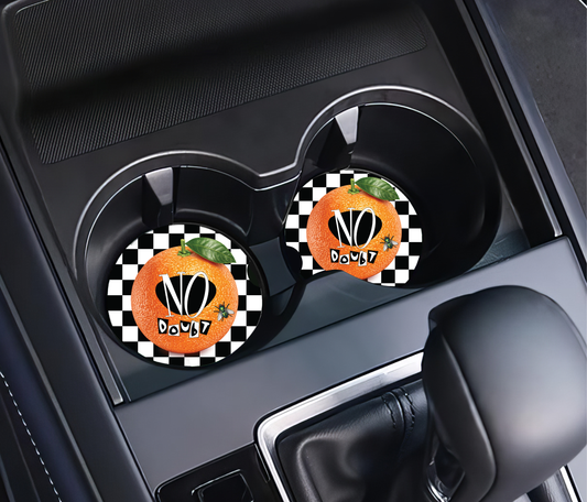 Tragic Kingdom Car Coaster Set