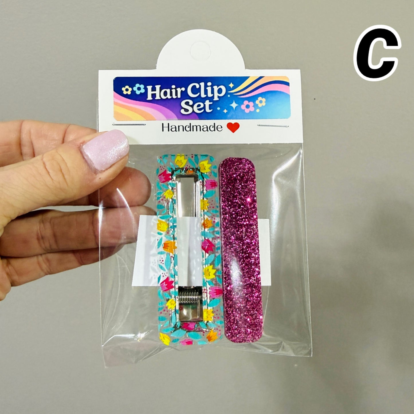 Hair Clip Set (Multiple Color Combos!)