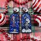 NBC Christmas Stained Glass Dangles