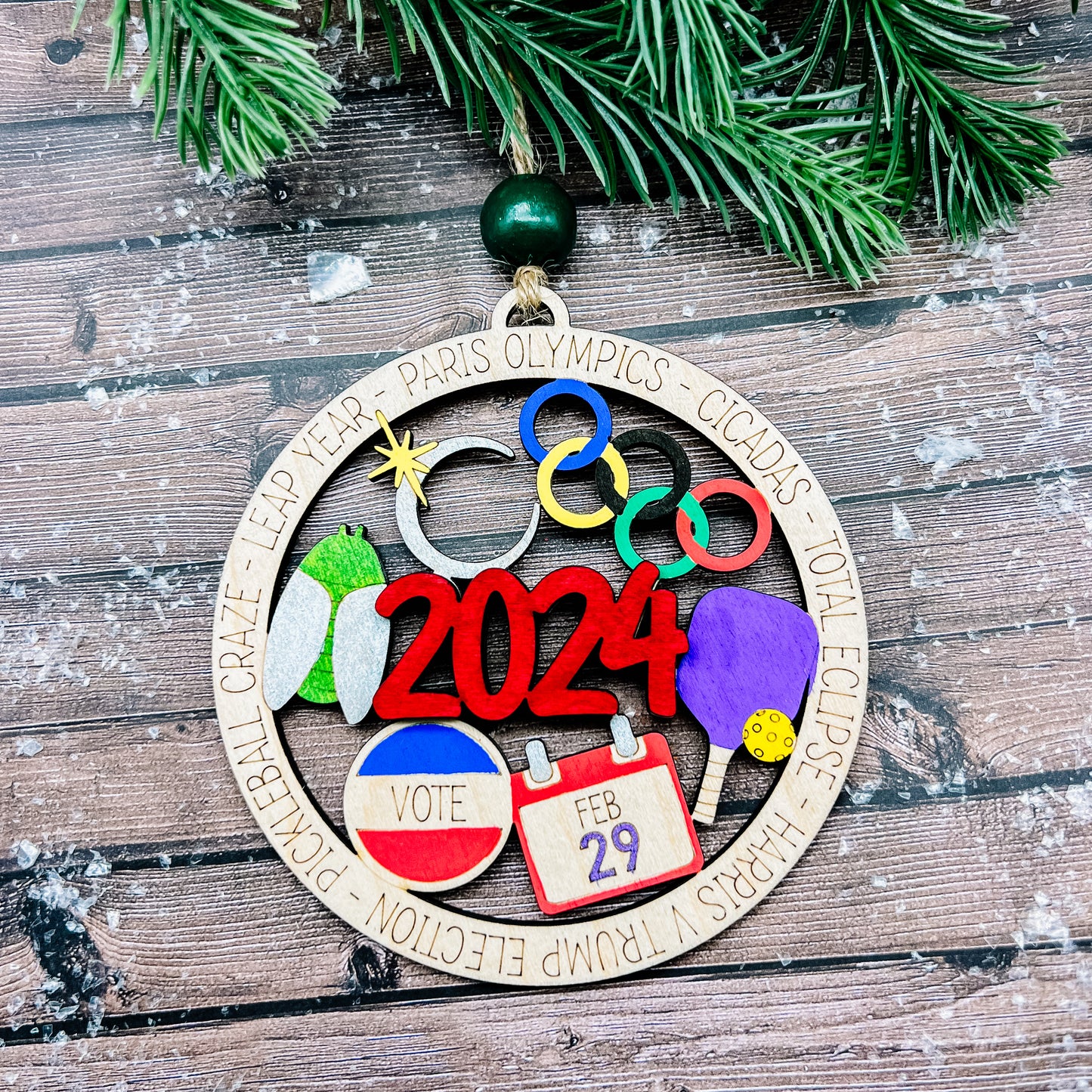 2024 Round Up Ornament