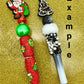 2 Piece Fancy Christmas Pen DIY Beadable Pen Mini Kits