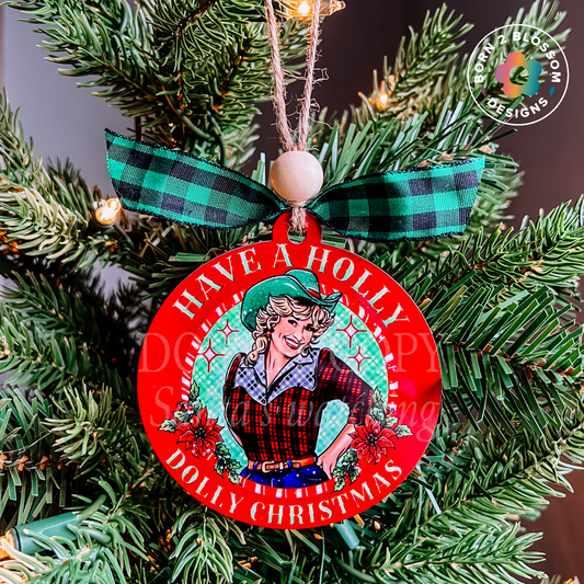 Dolly Parton Ornament