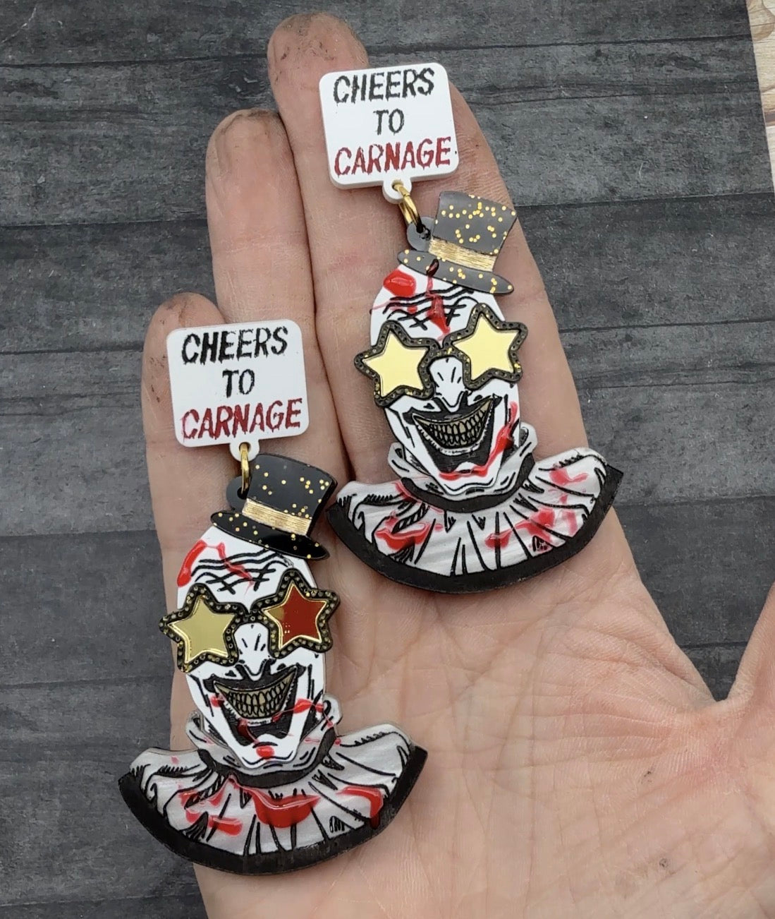 Celebration Clown Dangles