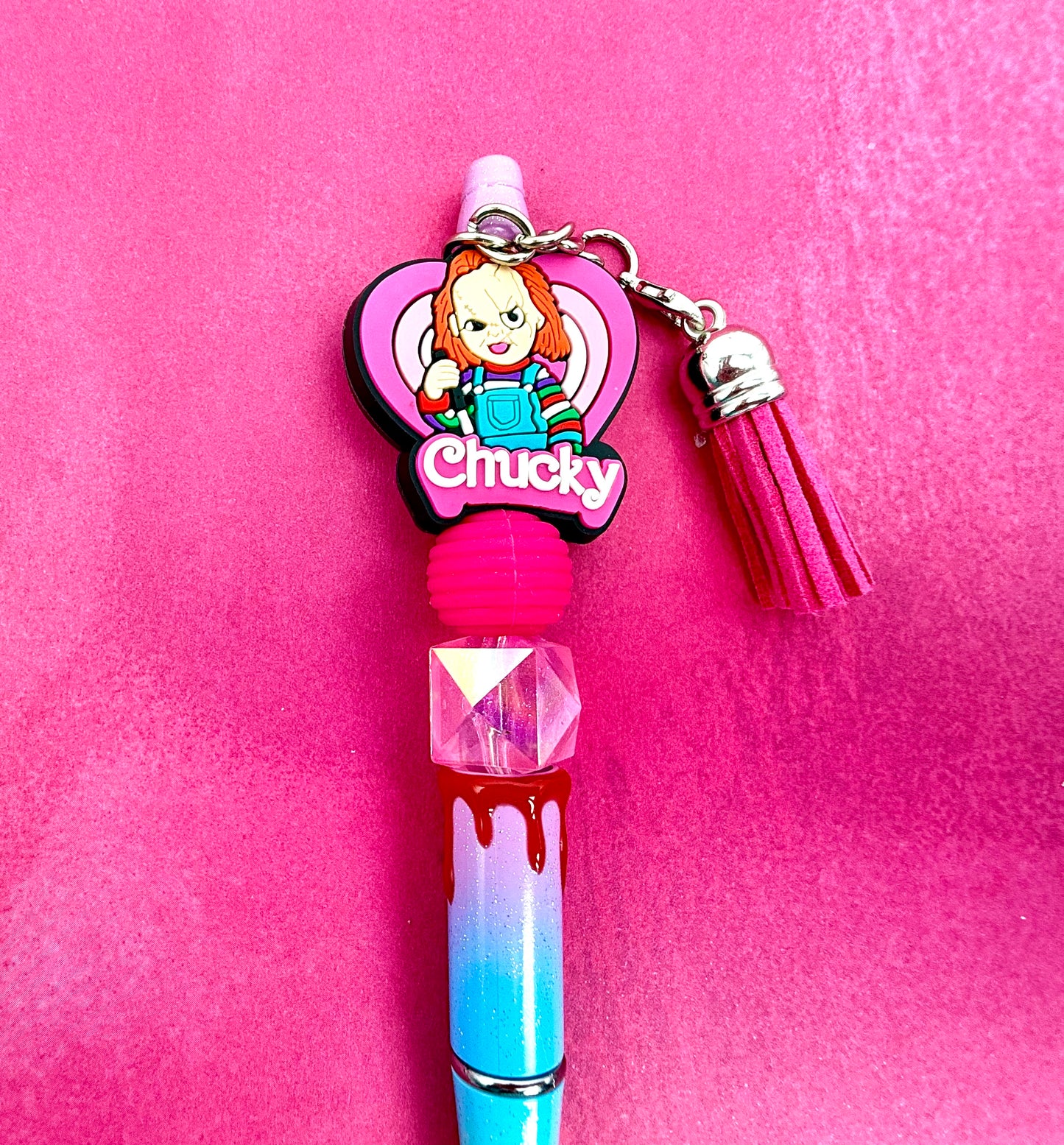 Bloody Valentine Beaded Pens