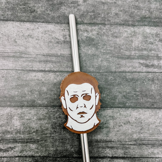 3D Printed Michael Myers Straw Topper