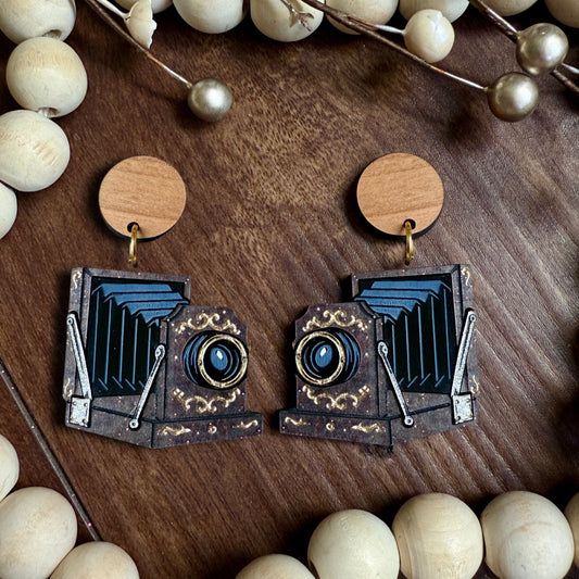 Vintage Camera Dangles