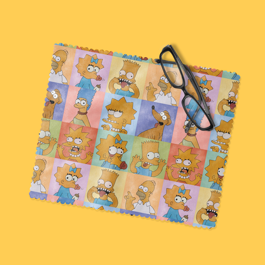 Simpsons Eyeglass Cleaning Cloth