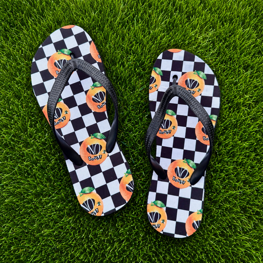 Tragic Kingdom Flip Flops