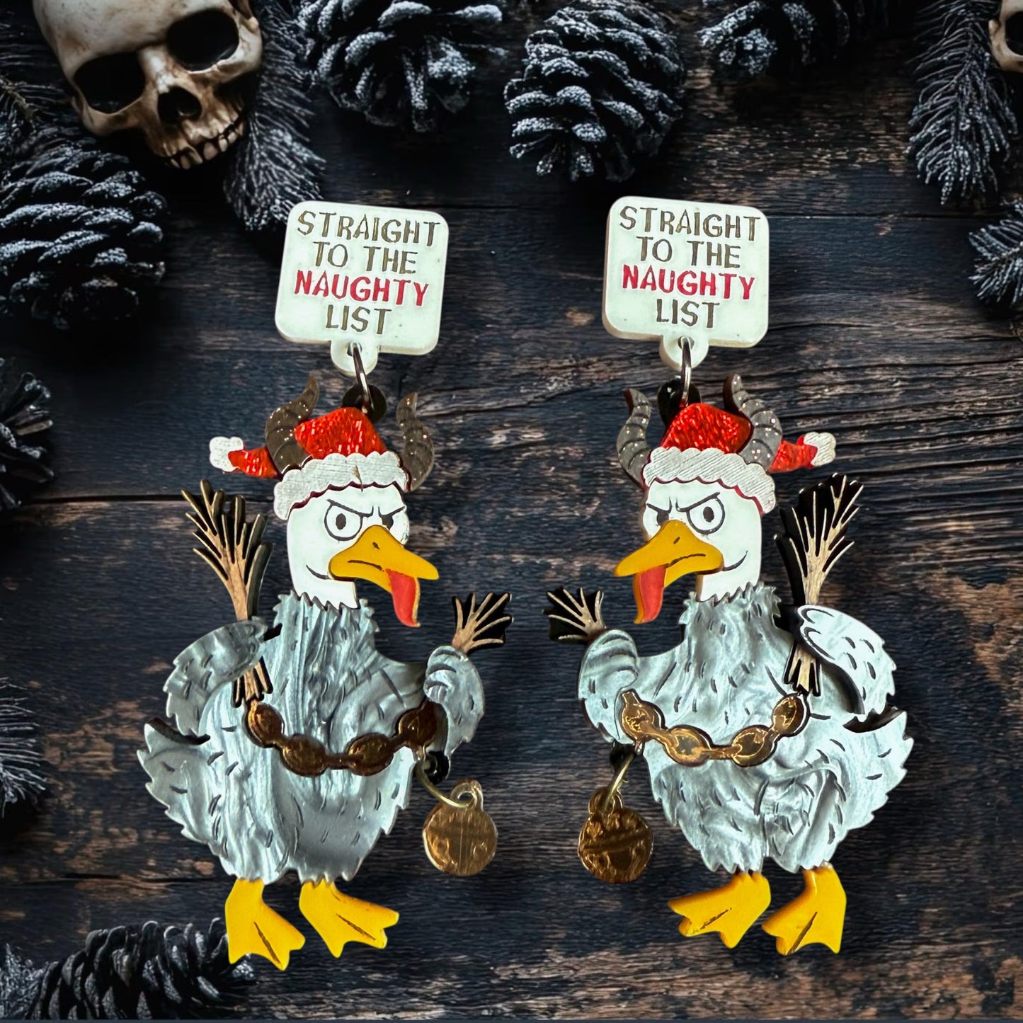 Krampus Goose Dangles
