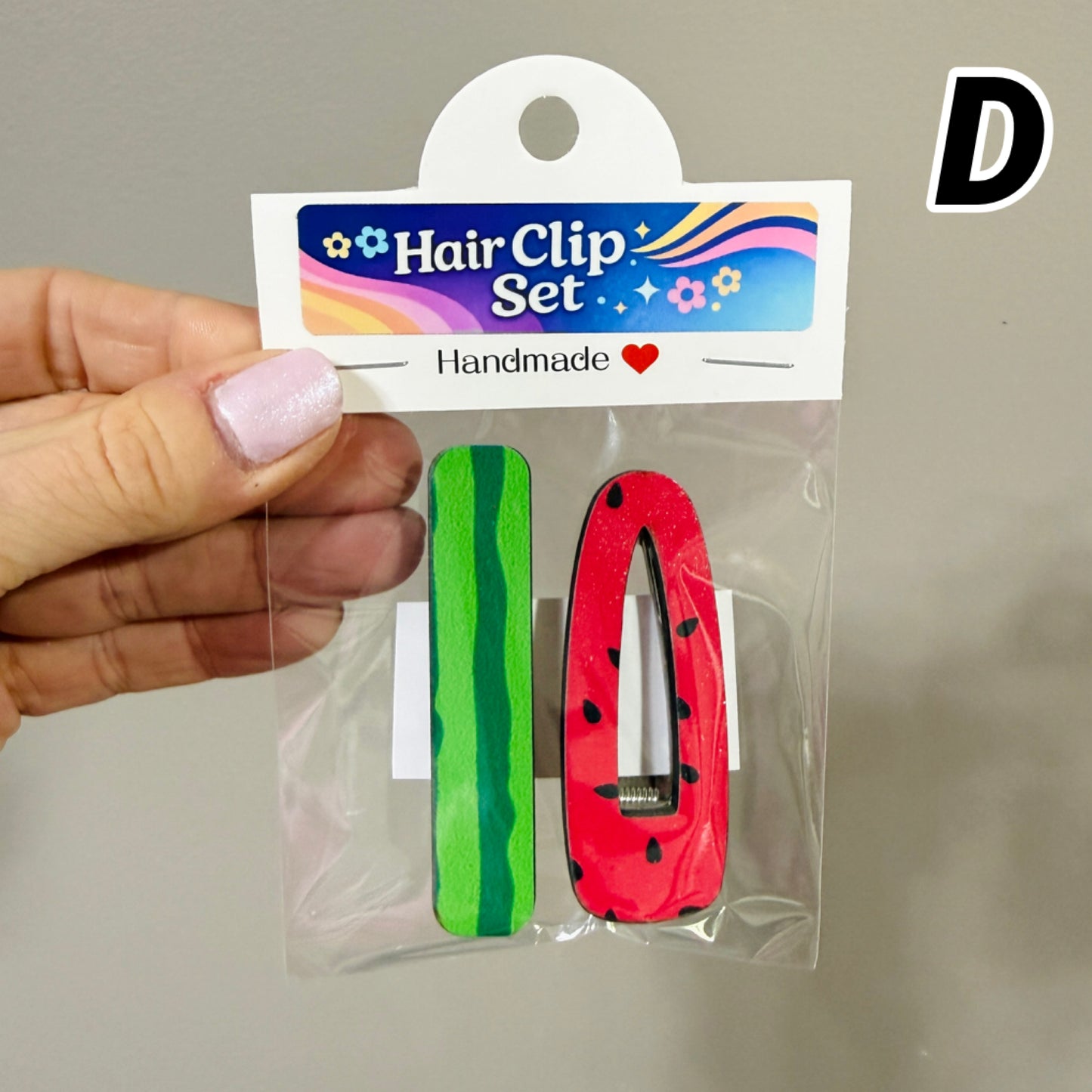 Hair Clip Set (Multiple Color Combos!)