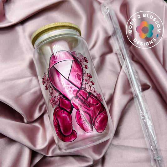 Breast Cancer Warrior Tumbler